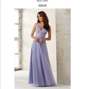 Beautiful new special occasion dress. Violet